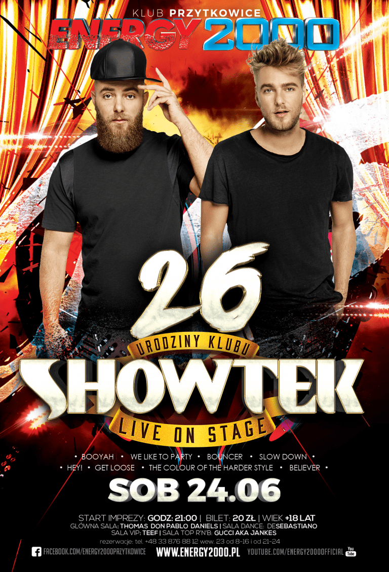 SHOWTEK – 26 Urodziny Energy 2000 Przytkowice