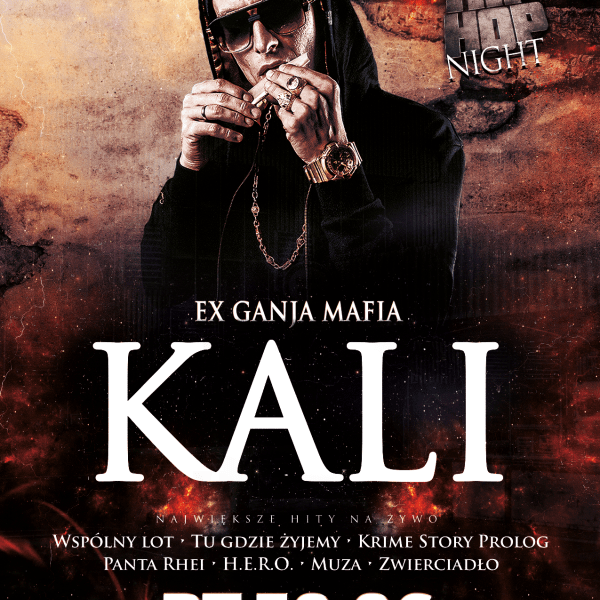 KALI – Live On Stage. Hip- Hop Night