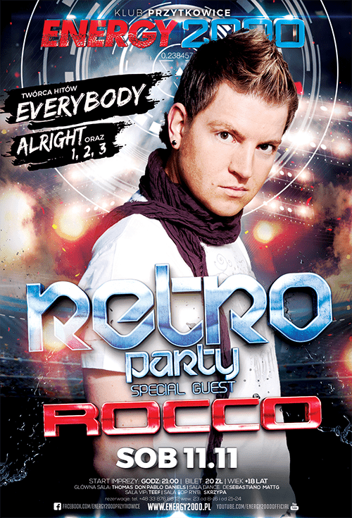 RETRO PARTY pres. DJ ROCCO