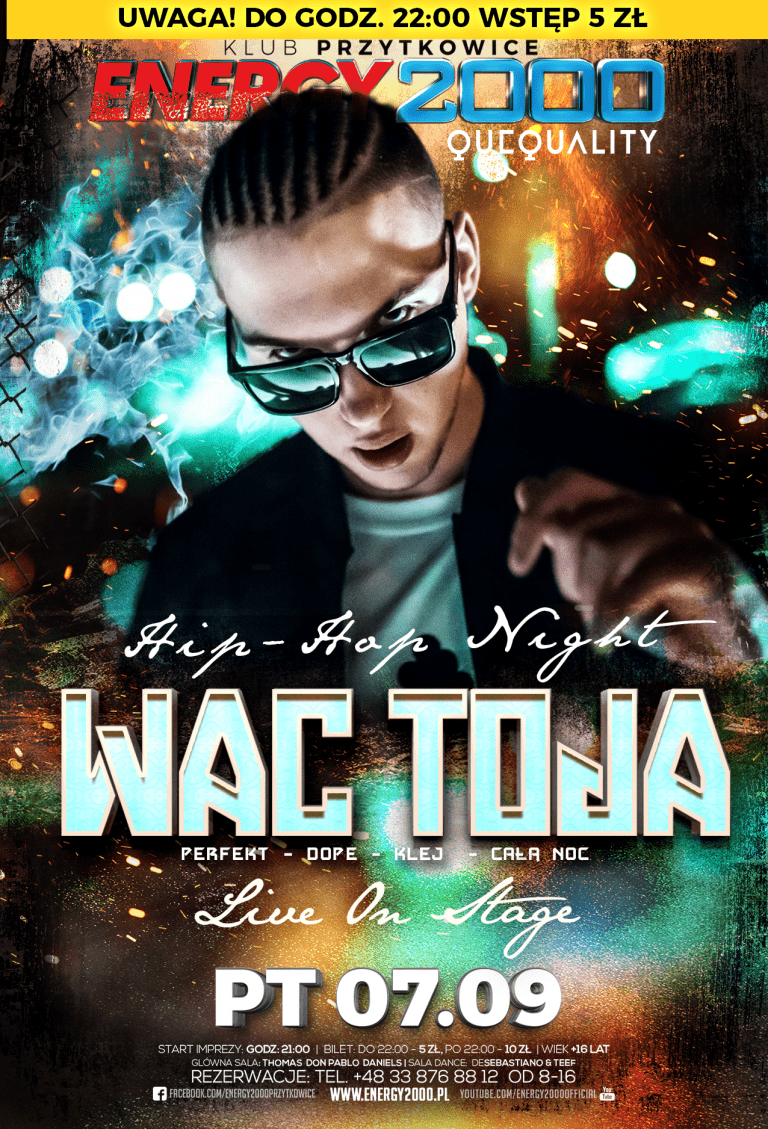 WAC TOJA ☆ Hop-Hop Night