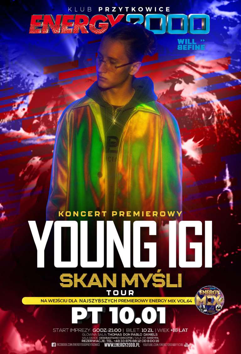 YOUNG IGI ☆ SKAN MYŚLI TOUR ☆ Hip-Hop Night