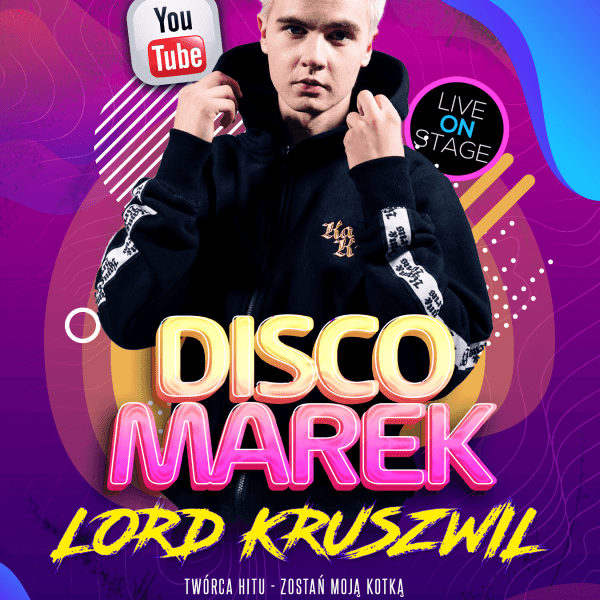 DISCO MAREK AKA LORD Kruszwil ☆ Live on Dance Stage!