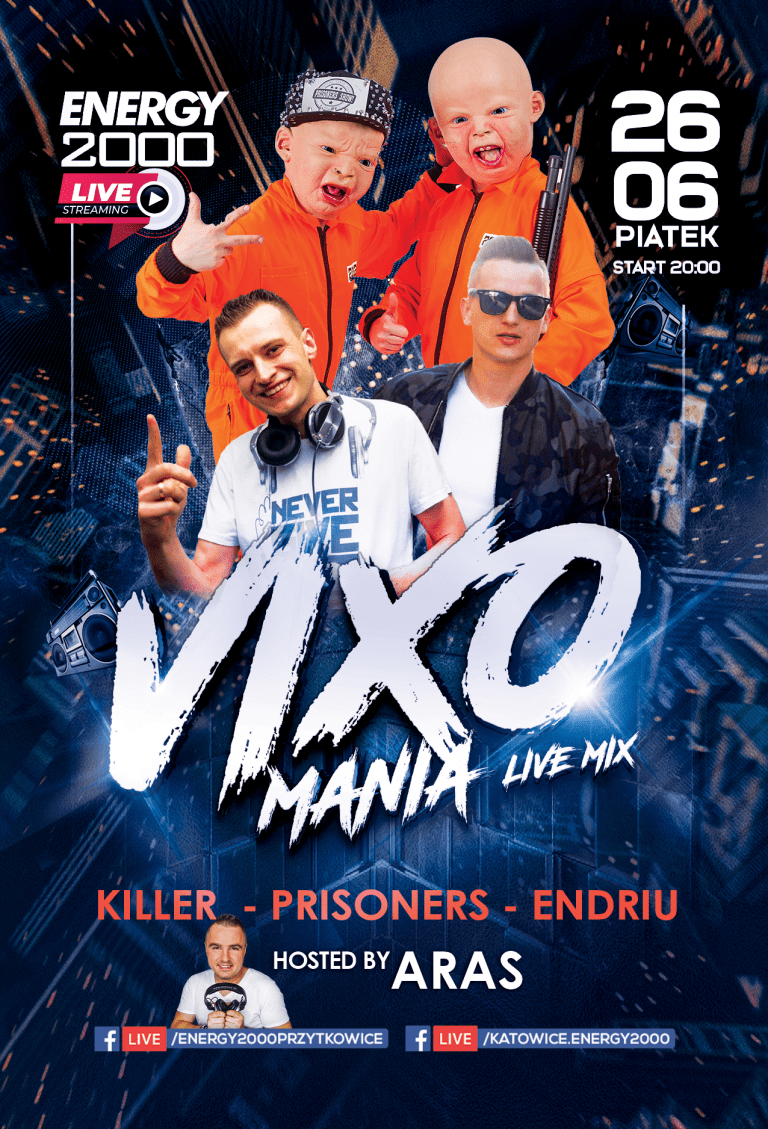 Vixomania Live Stream ★ Killer/ Prisoners/ Endriu/ Aras
