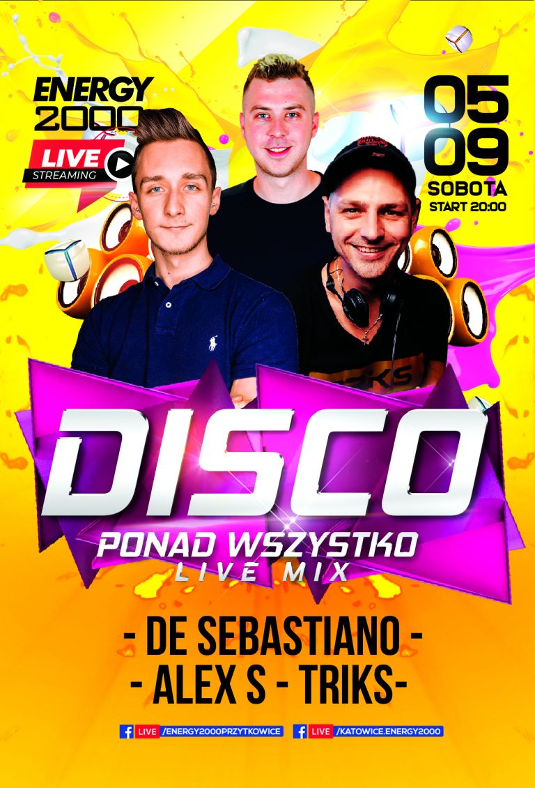 Disco Live Stream ★ Alex S/ DeSebastiano/ Triks