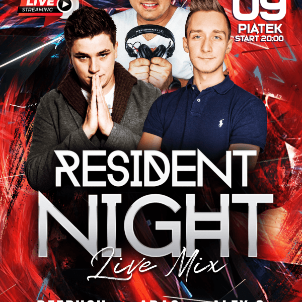 Resident Night ★ Aras/ DeePush/ Alex S