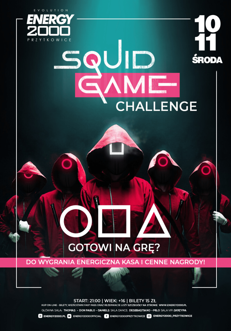 SQUID GAME CHALLENGE ☆ Dołącz do gry! ☆ ŚRODA