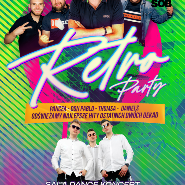 RETRO PARTY ☆ SALA DANCE – MENELAOS