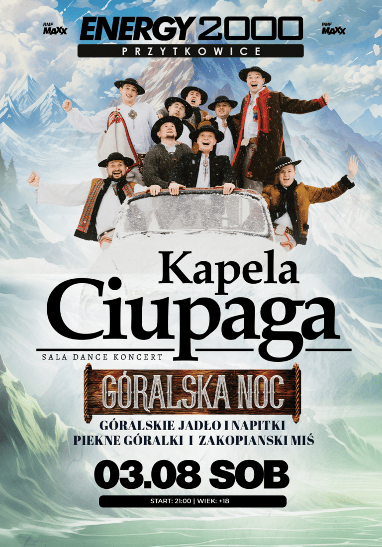 GÓRALSKA NOC ☆ KAPELA CIUPAGA – sala dance