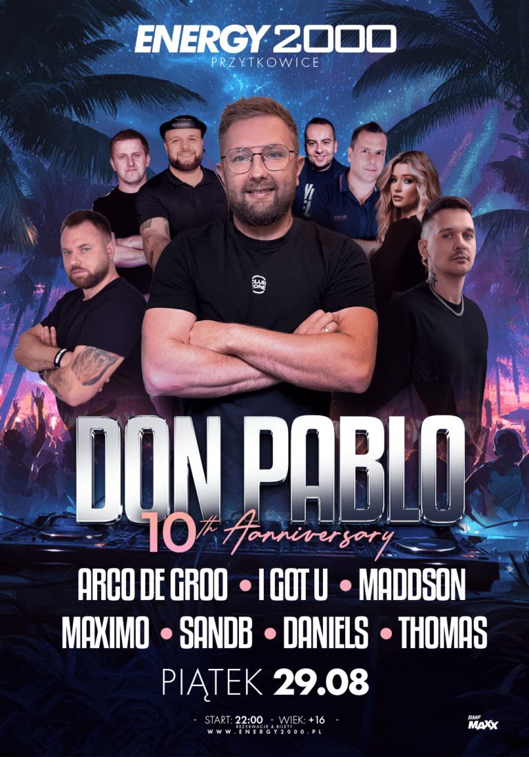 DON PABLO 10TH ANNIVERSARY ☆ ARCO DE GROO/ I.GOT.U/ MADDSON/ MAXIMO/ SANDB/ DANIELS/ THOMAS