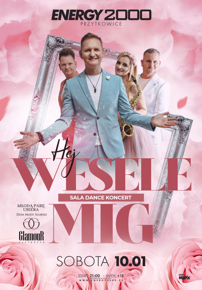 HEJ WESELE ☆ ZESPÓŁ MIG – sala dance