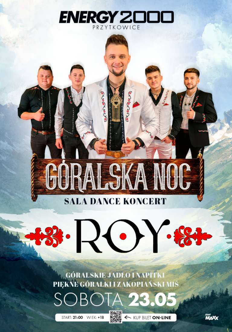 GÓRALSKA NOC ☆ KAPELA ROY – sala dance