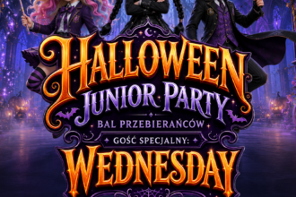 HALLOWEEN JUNIOR PARTY ☆ GOŚĆ SPECJALNY WEDNESDAY ☆ BAL PRZEBIERAŃCÓW ☆ Niedziela 25.10
